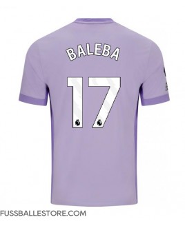 Günstige Brighton Carlos Baleba #17 Auswärtstrikot 2025-26 Kurzarm